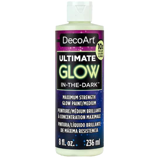 6 Pack: DecoArt&#xAE; Ultimate Glow-in-the-Dark&#x2122; Paint